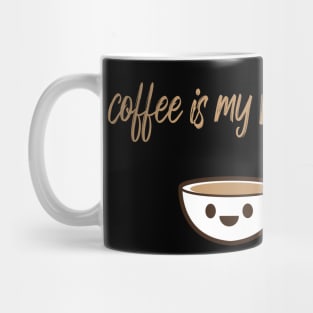 coffee is my valentine with a cute cp of coffee Mug